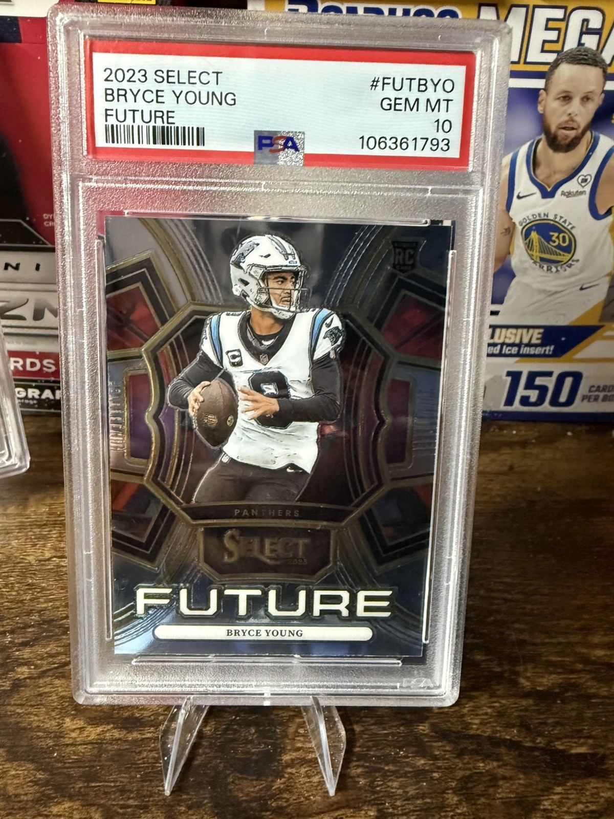 2023 Panini Select Future Bryce Young #FUT-BYO PSA 10
