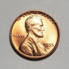 1955 D LINCOLN WHEAT PENNY UNC #P2853