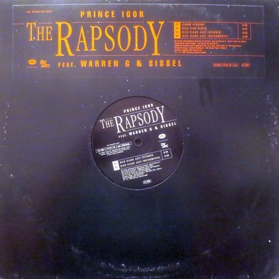 The Rapsody Feat. Warren G & Sissel - Prince Igor (12'') (1997 - Europe) (VG+)