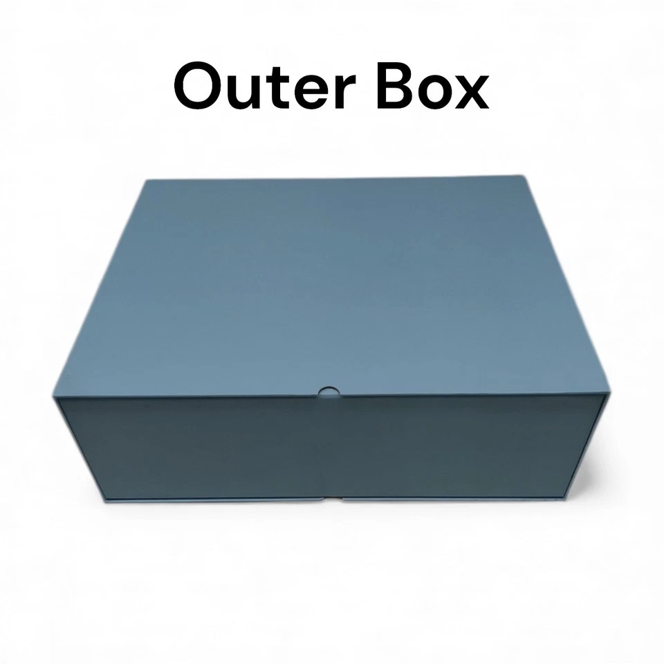 Синий сувенир коробка памяти - Baby мальчика устроитель хранения подарочный набор первый год коробка  - Изображение 2 из 3