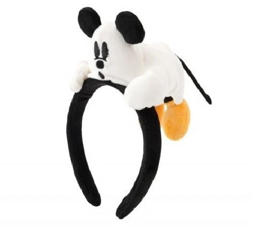 Tokyo Disney Resort Halloween 2017 Ghost Mickey Headband Ears Plush TDR
