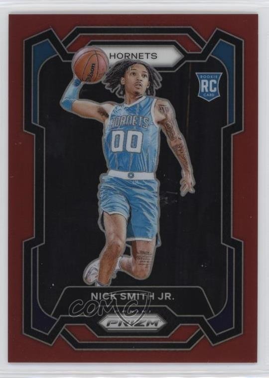2023-24 Panini Prizm Red Prizm 89/299 Nick Smith Jr #135 07r3