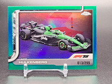 2025 Topps Chrome F1 Nico Hulkenberg #91 Green Refractor /99
