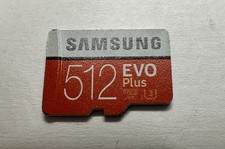 SAMSUNG EVO PLUS 512GB MICRO SD CARD