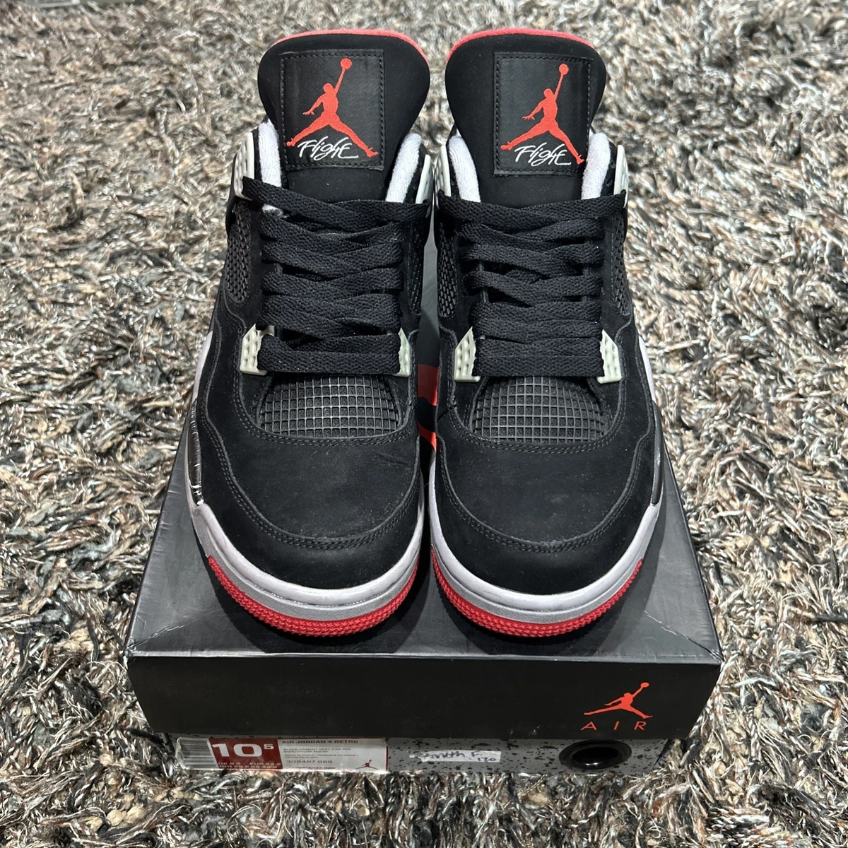 Jordan 4 Retro bred release 2012 for Sale | Authenticity