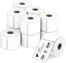 Compatible 2-1/8" X 4" Direct Thermal Labels Replacement for DYMO 3032