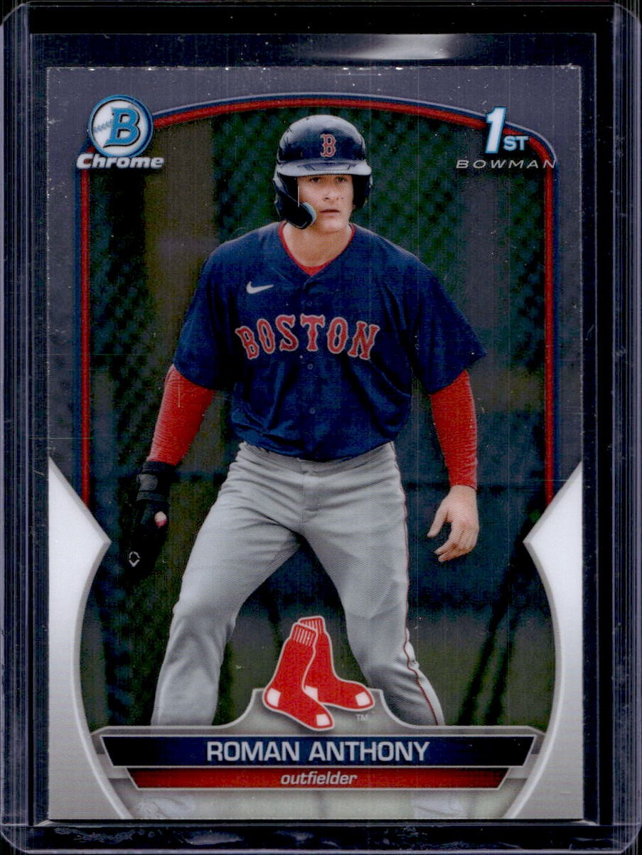 Roman Anthony 2023 Bowman Chrome #BCP-71 1st Prospect