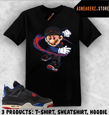 Tee Shirt Matching AJ 4 Rare Air 2025 To Match Sneaker Sneakerhead Mario T-Shirt