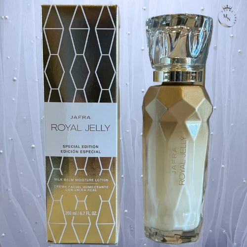 Jafra Royal Jelly Milk Balm Moisture Lotion 6.7 Fl Oz Special Edition Jumbo Size - Image 4 of 4
