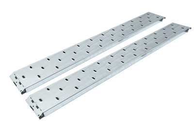 UNITRAILER Auffahrrampen 250cm 3000kg Stahlrampen Set Anhänger Autotransporter