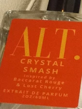 Alt Fragrances Crystal Smash 2oz. / 60ml NWOB
