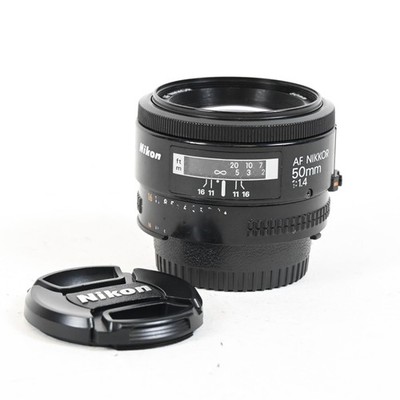 Nikon Nikkor AF 50mm f1.4 Lens #342