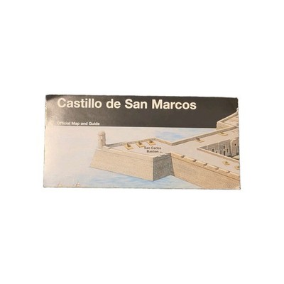 2004 Castillo de San Marcos National Monument Florida NPS BROCHURE MAP  