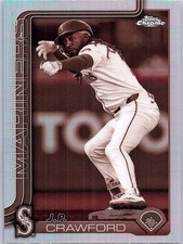 2025 Topps Chrome - J.P. Crawford #181 Sepia Refractor