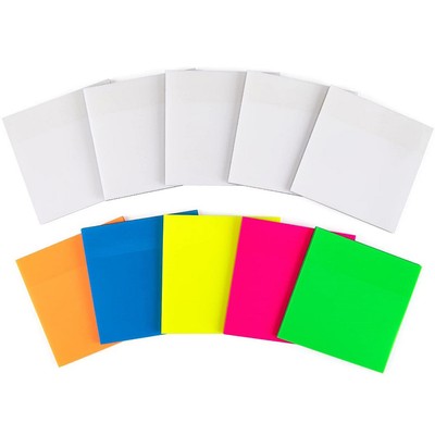 500 Blatt, 3 x 3 Zoll Transparente Haftnotizen U4K54719