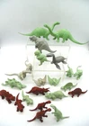 LOT OF 22 ~ VINTAGE 1950s 1960s MARX TOYS ~ PREHISTORIC TIMES DINOSAURS PLAYSET
