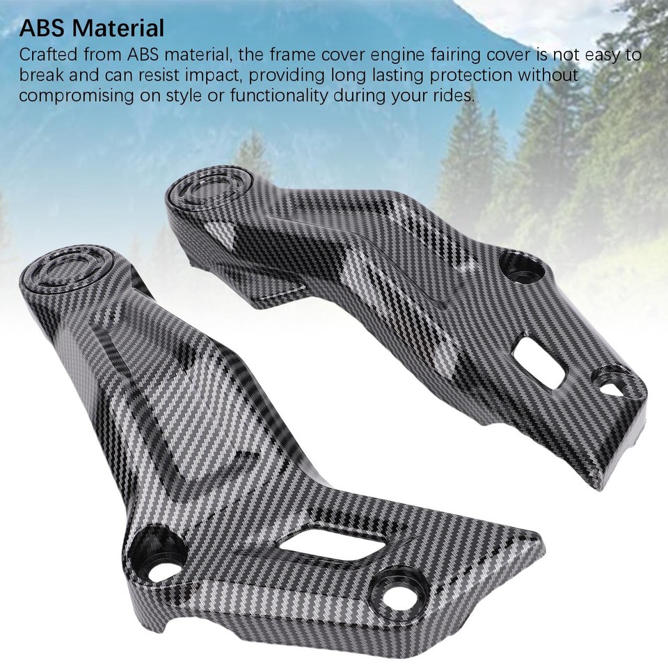 Frame Cover Motorcycle 1 Pair Motorcycle Frame Guard Cover Frame Side Fairing Panel Protection ...