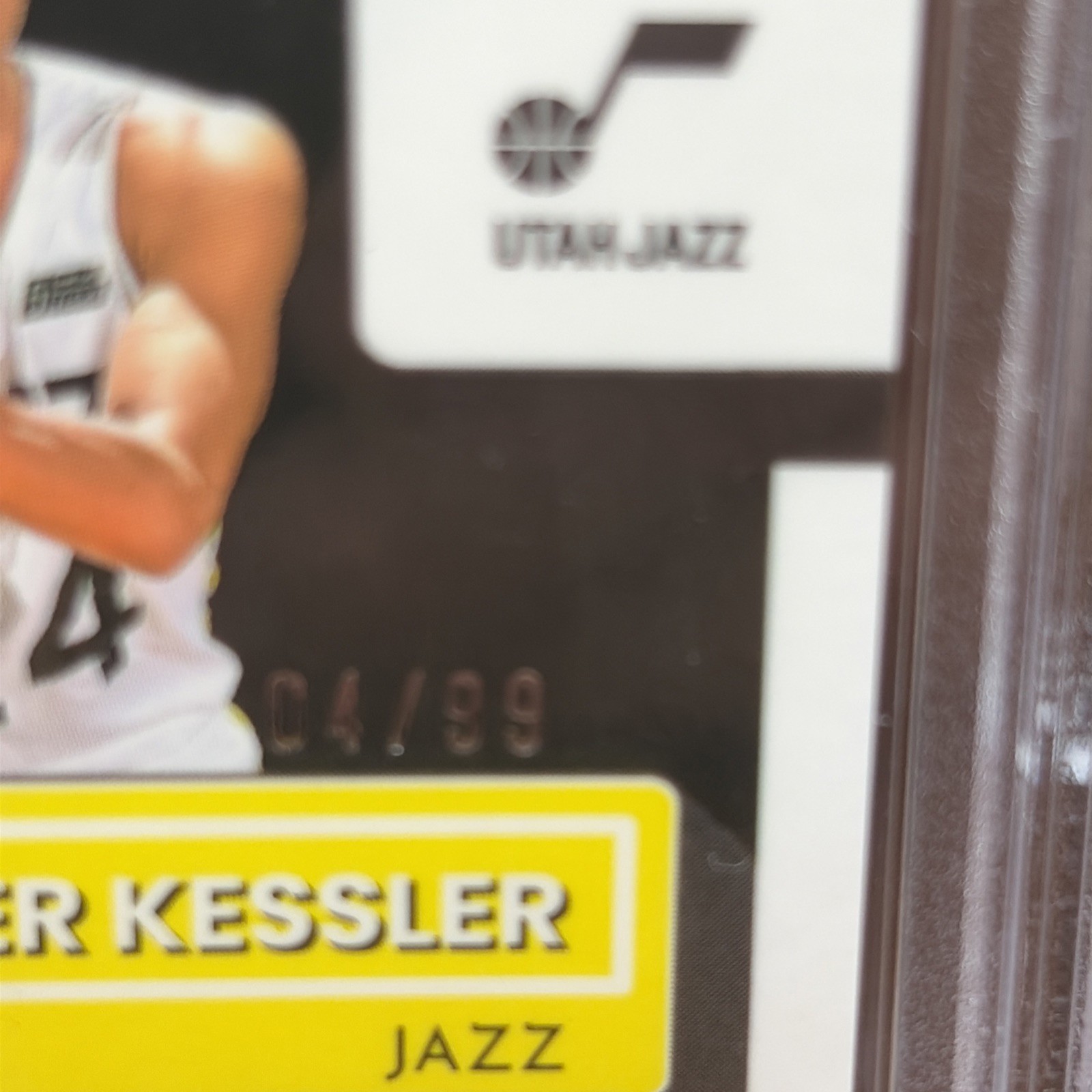 22-23 Optic RATED ROOKIE PURPLE FAST BREAK WALKER KESSLER /99 PSA 10 RC Lakers📈 view 3