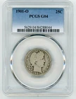 1901-O BARBER QUARTER PCGS G04