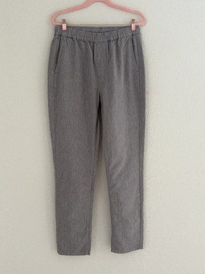 Outerknown NWT Womens Pants Hemp Organic Cotton Heather Gray Pull On Size Small
