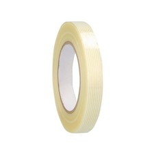 36 Rolls Clear Industrial Grade Fiberglass Filament Tape 4.8 Mil 1/2" x 60 Yards