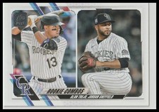 2021 Topps Update Alan Trejo / Jordan Sheffield RCOM Colorado Rockies