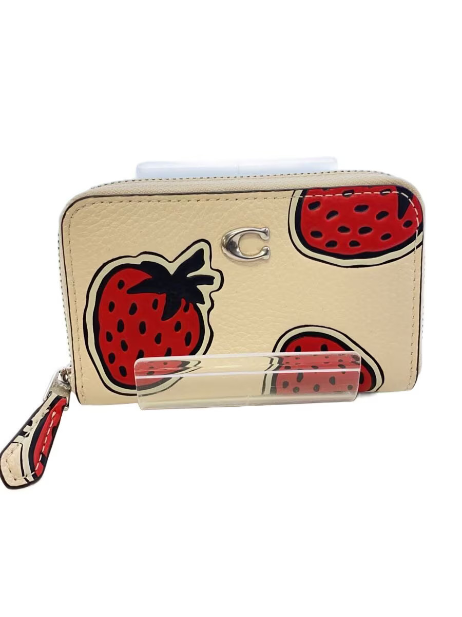 Authentic COACH Card Case WHT Patterned Ladies CT… - image 1