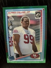 2025 Panini Optic Alfred Collins #237 Green Hyper Rated Rookie 49ers