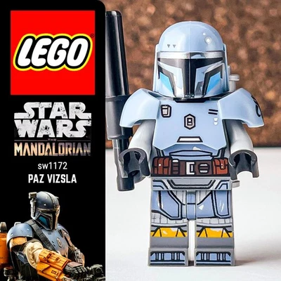🌈 LEGO Paz Vizsla Minifigure The Mandalorien SW1172 STAR WARS - Photo 1/4