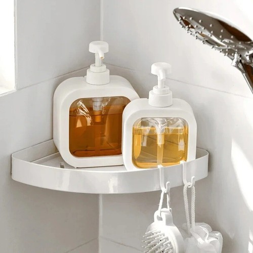 300ml & 500ml Plastic Soap Dispenser | Empty Pump Bottle for Bathroom UK - Picture 7 of 9