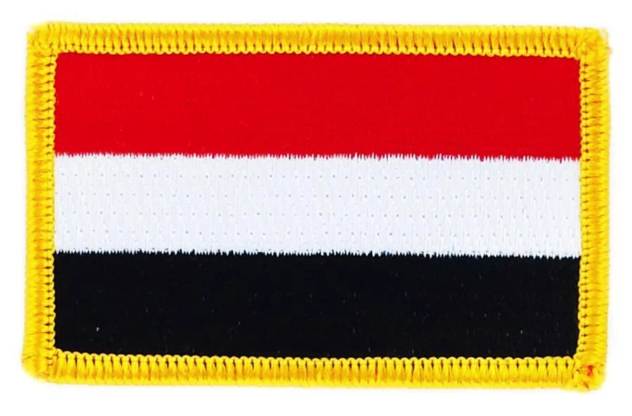 Patch écusson brodé Drapeau YEMEN YEMENITE Thermocollant