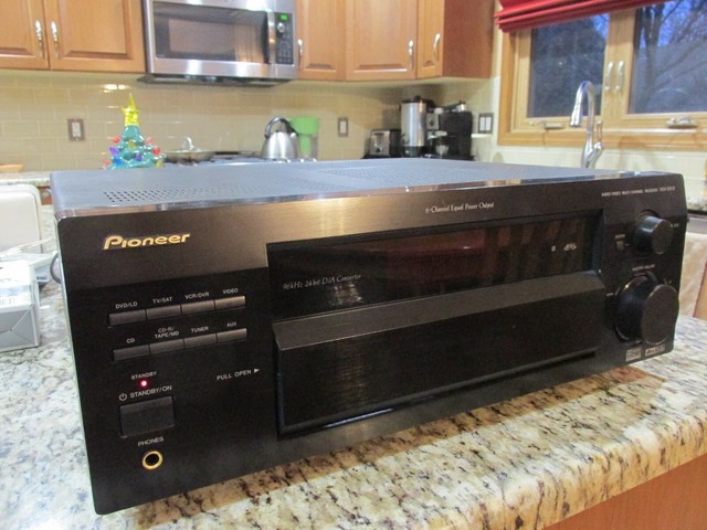 Pioneer Vsx D498 5 1 Channel 400 Watt Receiver For Sale Online Ebay pioneer vsx d498 5 1 channel 400 watt receiver