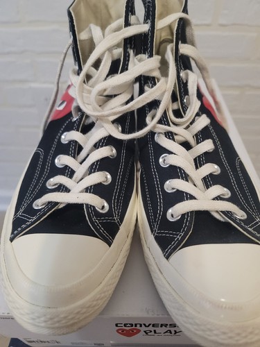 Converse Chuck Taylor All Star High x Comme Des Garcons| StockX Size 10 |  eBay