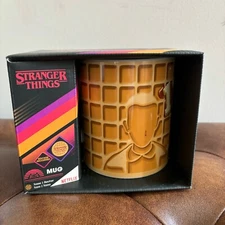 Stranger Things Netflix Paladone Waffle Mug with Sticker