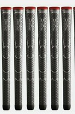 6 x Winn Dri-Tac DriTac AVS Soft Dark Gray Standard Size Golf Grip 5DT-DG NEW 