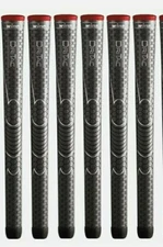 6 x Winn Dri-Tac DriTac AVS Soft Dark Gray Standard Size Golf Grip 5DT-DG NEW!