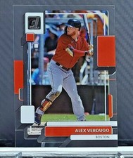 Alex Verdugo 2022 Chronicles Clearly Donruss #40 - Red Sox