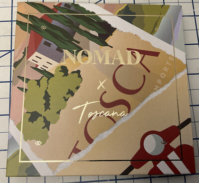 2xLot NOMAD COSMETICS NOMAD x Toscana Intense Eyeshadow Palette 9 Shades Tuscany