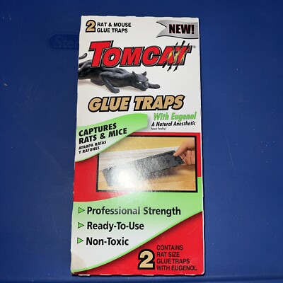 Tomcat Rat Size Mouse Glue Traps 2-Pack