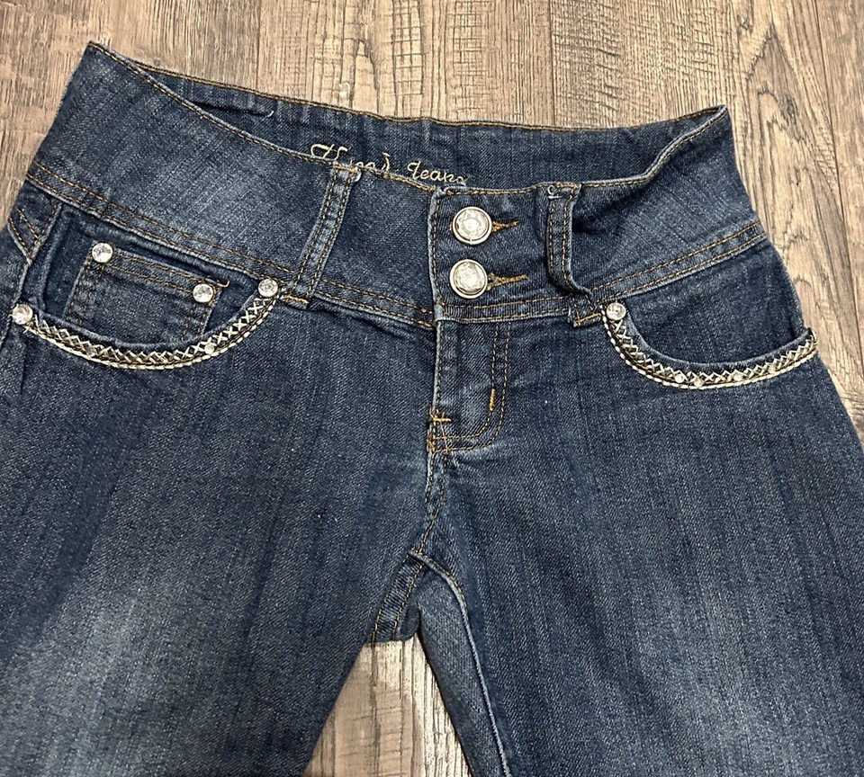 KMJ Blue Denim Stretch Skinny Jeans juniors size 3 eBay