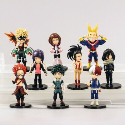 コミック・アニメ Anime Prize Figure Bulk Lot 9pcs Japan 9 Pcs Anime My Hero Academia Izuku Midoriya Action Figure
