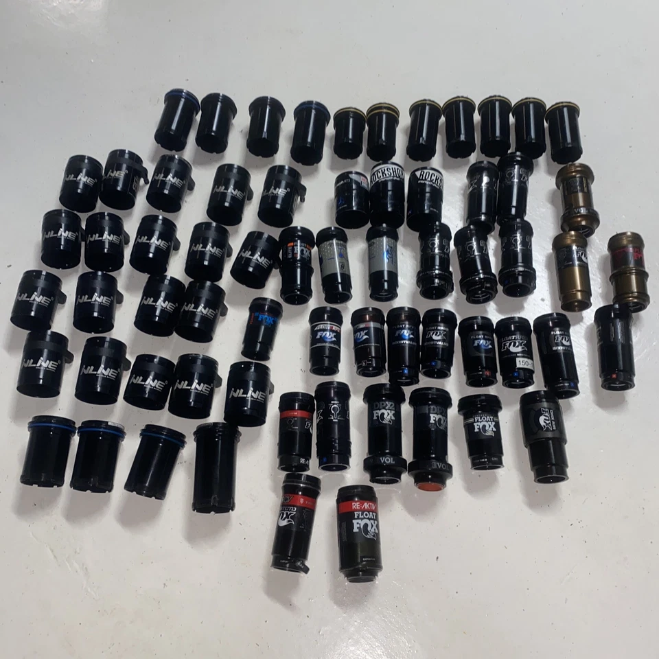 ENORME LOTE DE Mangas Amortiguador Trasero Bicicleta de Montaña MTB Rock Shox Fox RP23 Cane Creek Foto 2 de 4