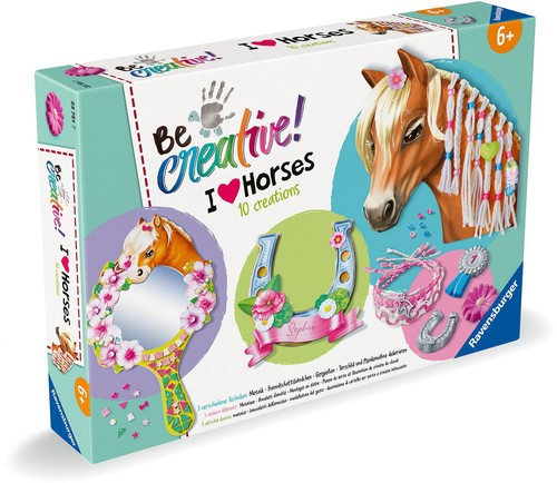 Ravensburger Creation kreative Grundtechniken Be Creative Bastelset Pferde 23751 - Bild 3 von 9