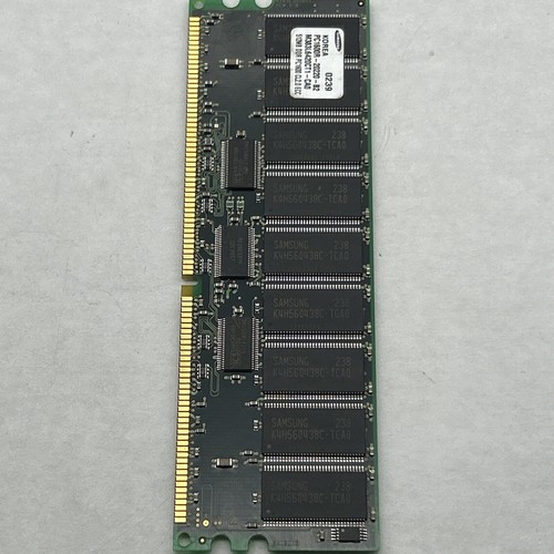 1GB PC1600R ( 2x512mb ) CL2 ECC DDR SDRAM DIMM Samsung 64mx72 Server Memory - Picture 8 of 9