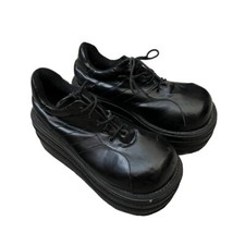 90s VINTAGE HOT TOPIC GOTH PLATFORM SHOES size 9/10