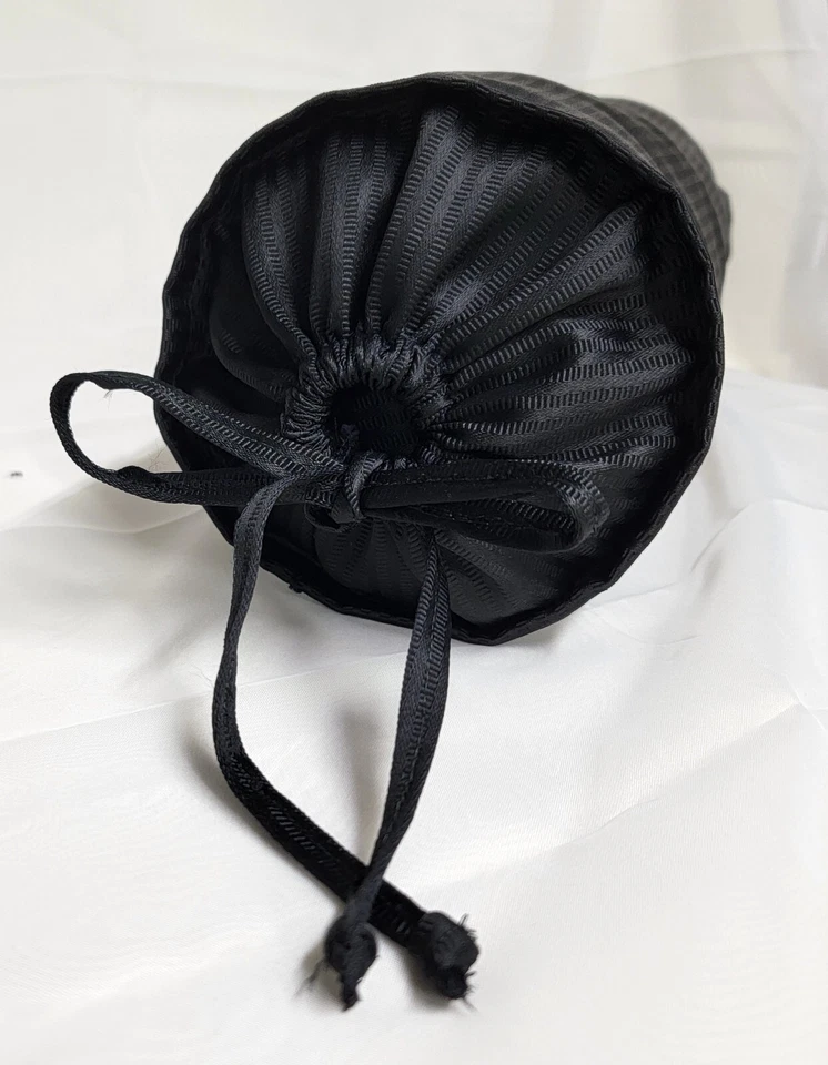  Almohada Tubo Cubierta Extraíble, Rayas Negras 18" Largo X 6" Ancho Sin Relleno Foto 2 de 2