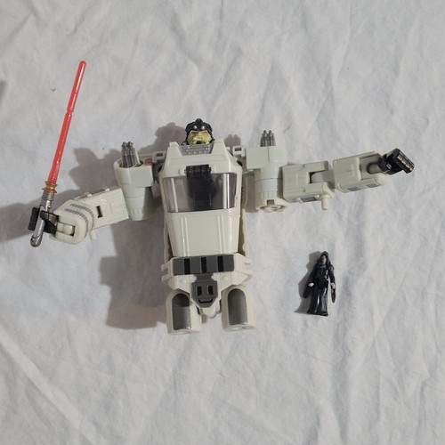 Star Wars Transformers Emperor Palpatine Action Figure Incomplete For Parts - Picture 2 of 7