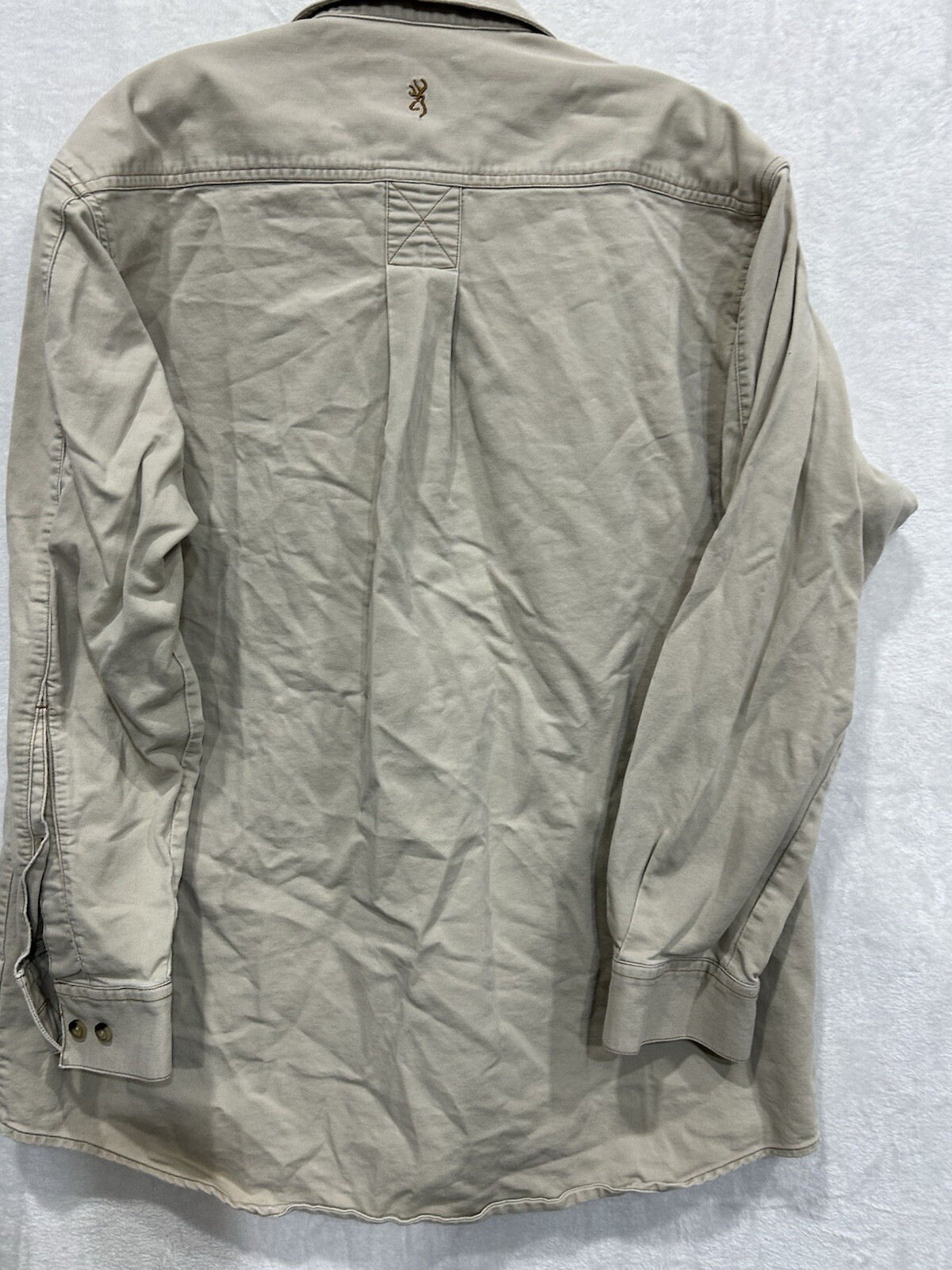 Browning Button Down Shirt Size Large 459 - image 7