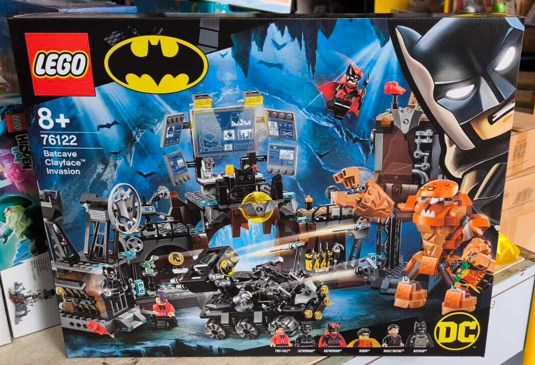 LEGO 76122 BATCAVE CLAYFACE INVASION BATMAN