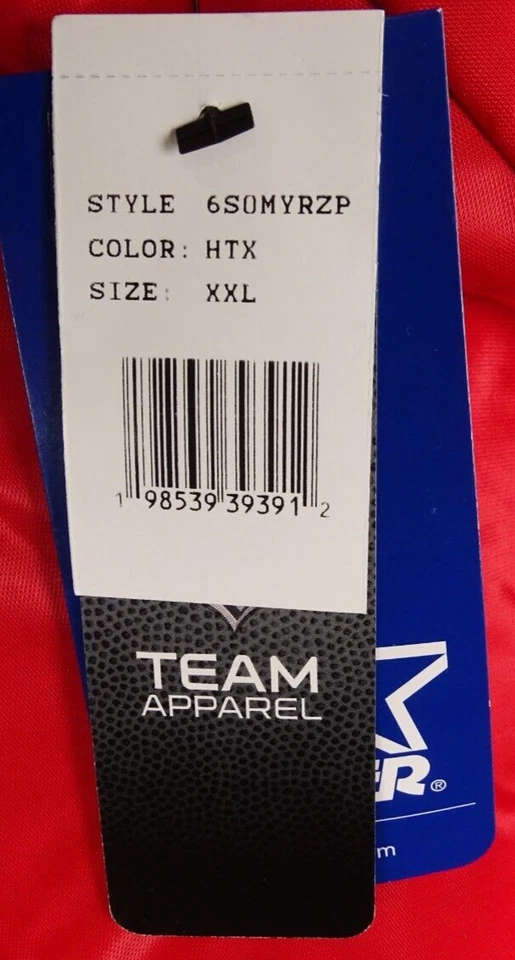 Houston Texans NFL Starter Men's Full-Snap Bomber Jacket - Image 4 of 4